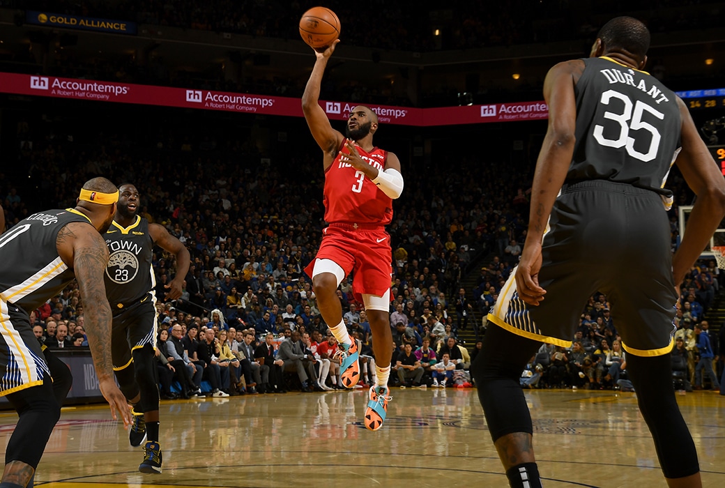 chris paul rockets post up
