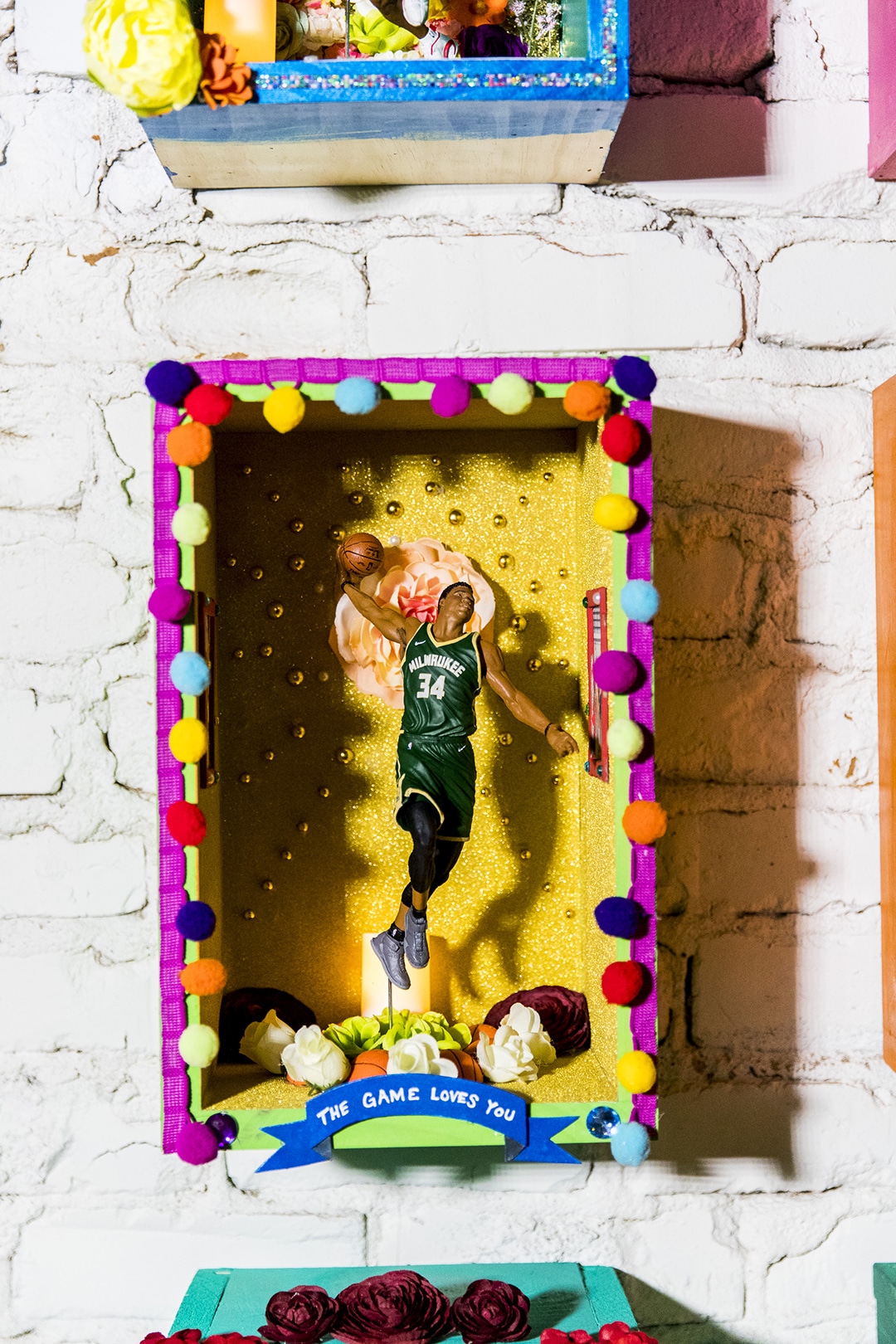 Giannis Antetokounmpo enshrined