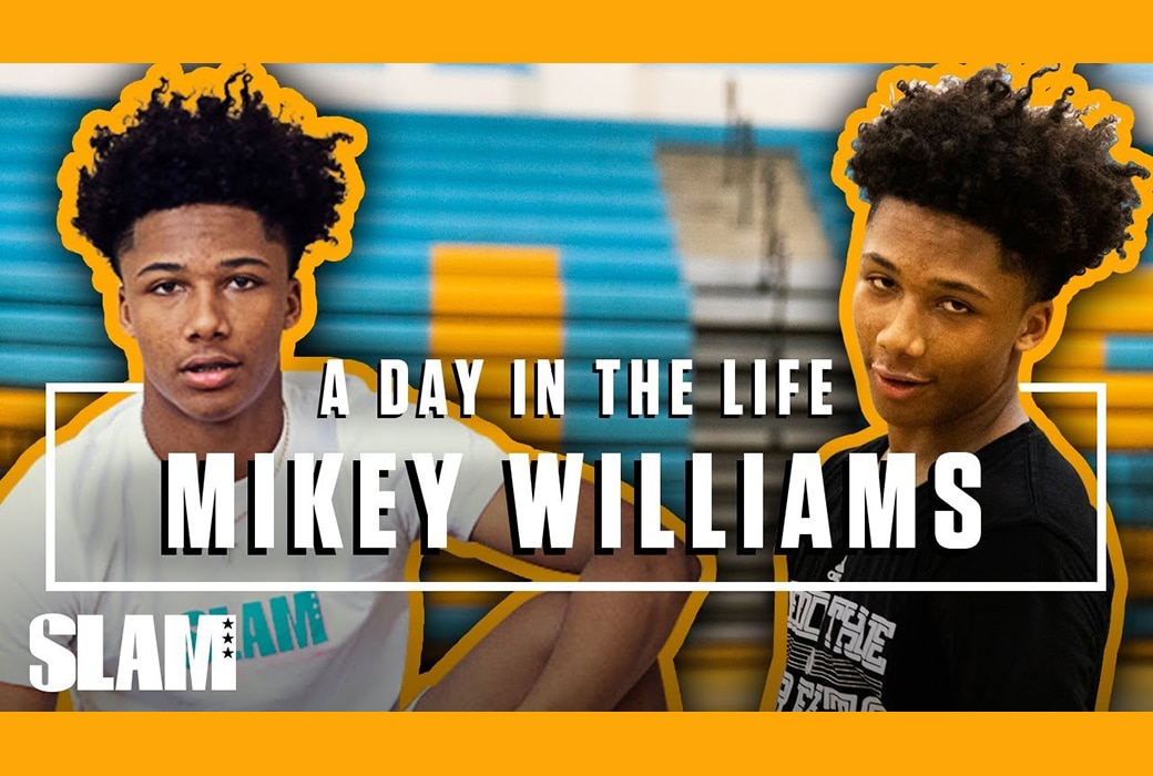 mikey williams slam day in the life
