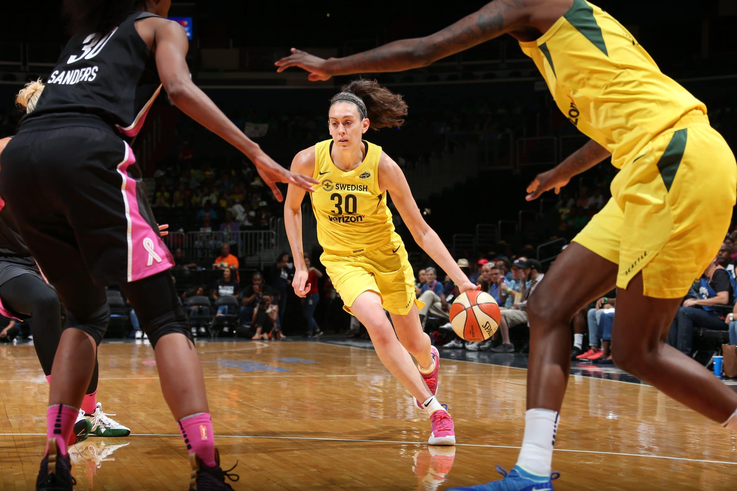 Breanna Stewart of the Seattle Storm