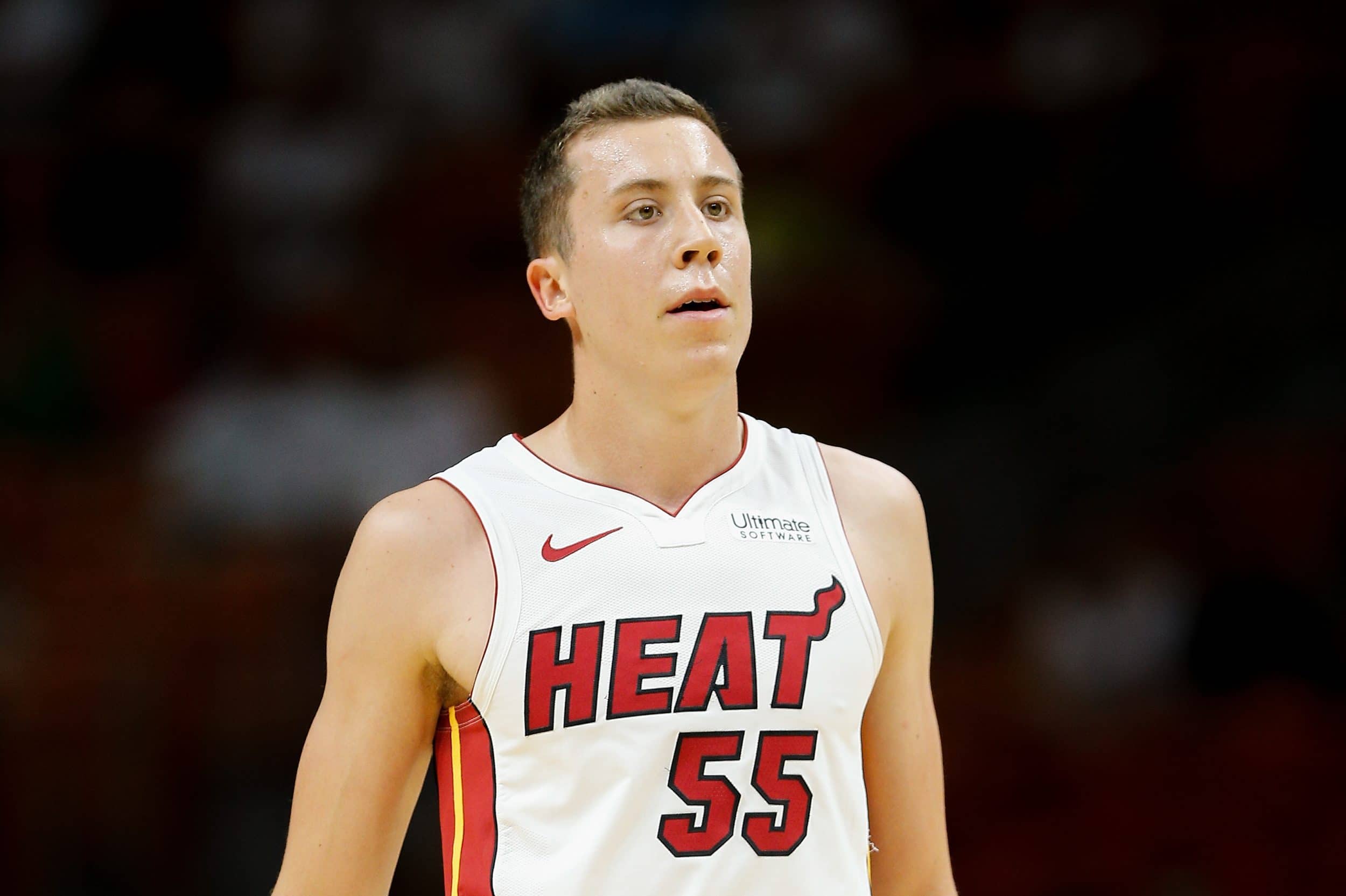 Duncan Robinson of the Miami Heat