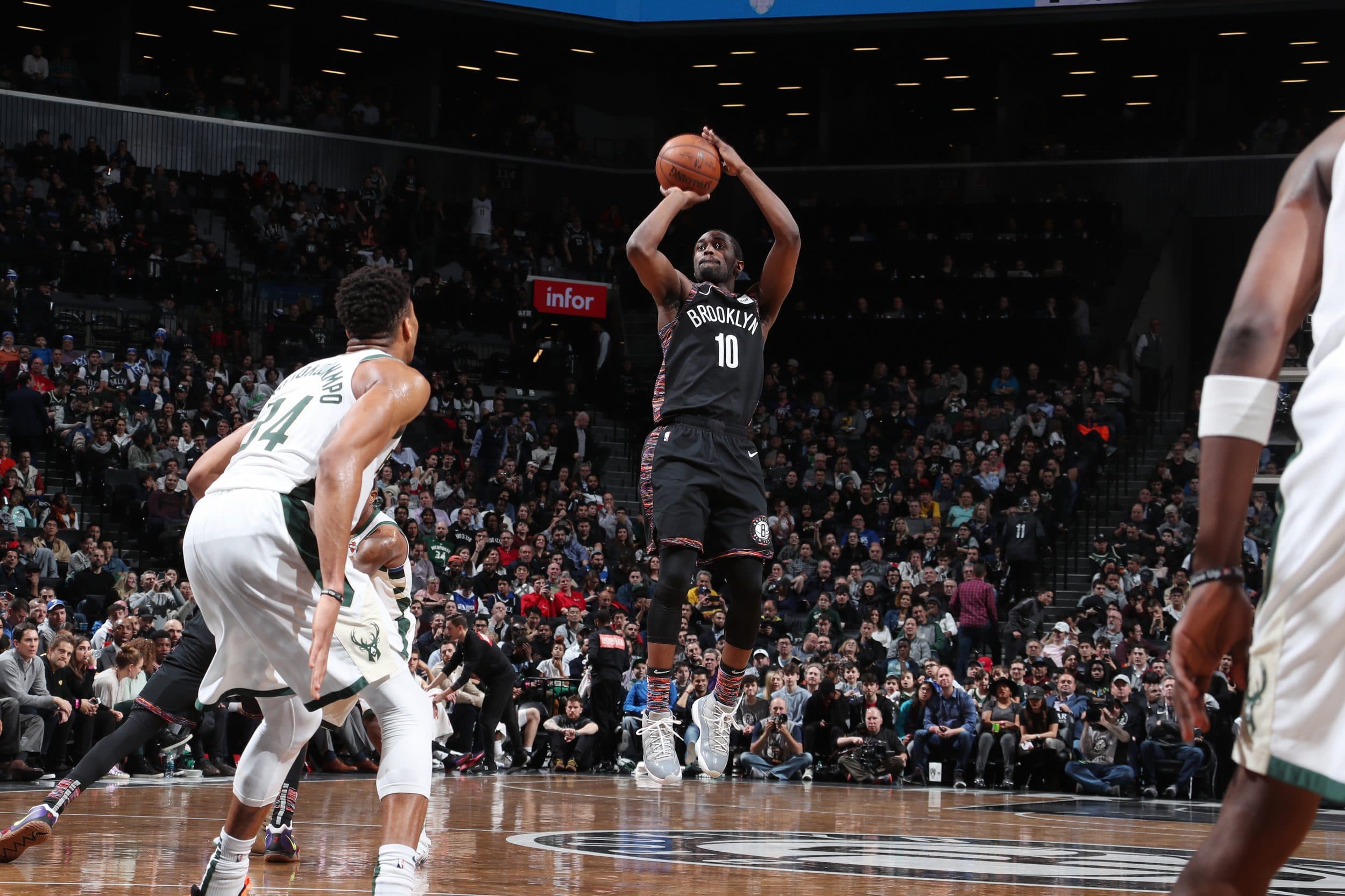 Theo Pinson of the Brooklyn Nets