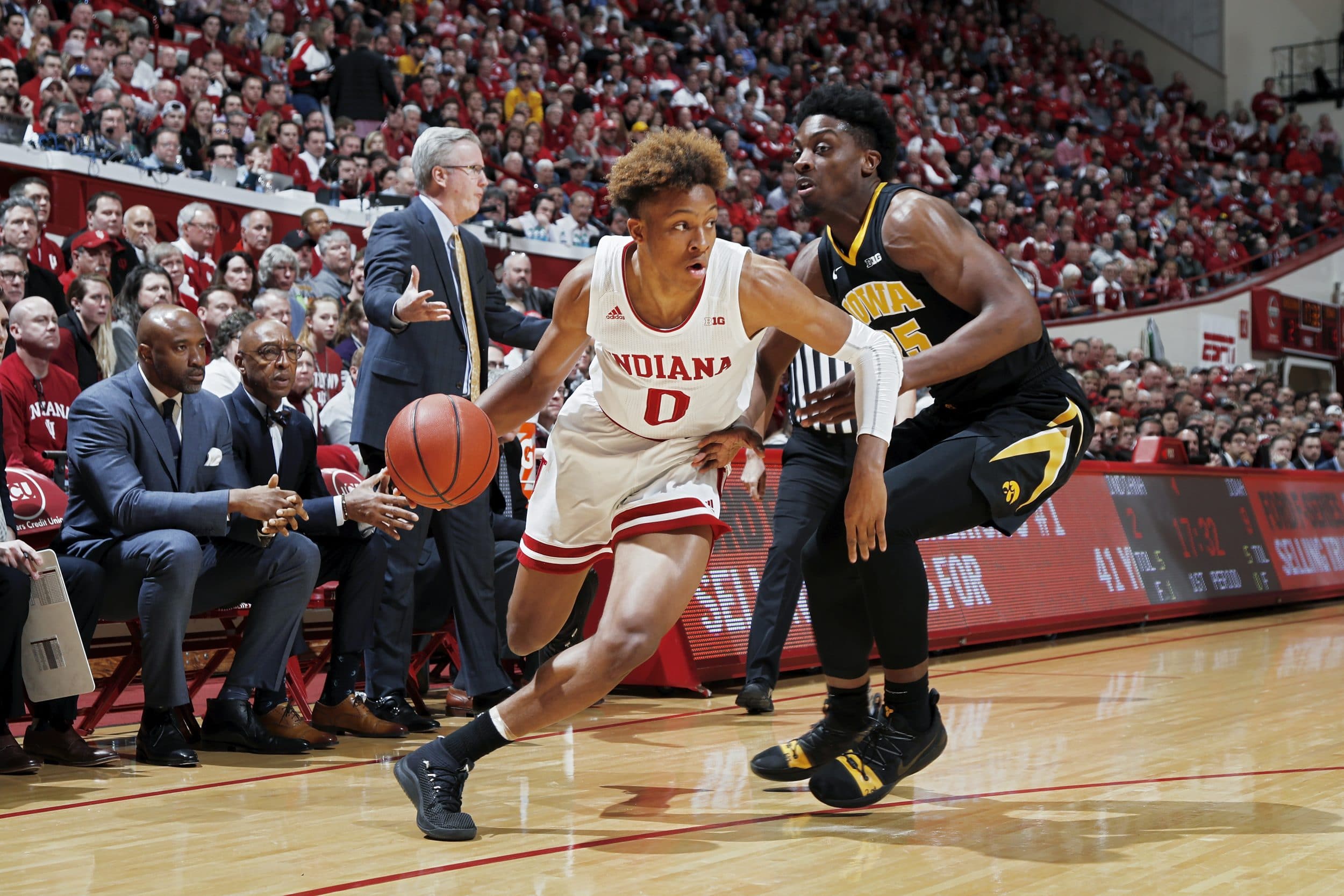 Romeo Langford of the Indiana Hoosiers