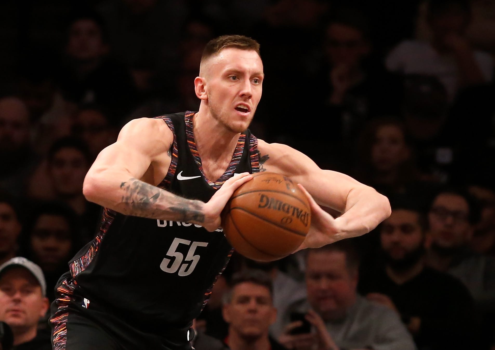 Mitch Creek of the Brooklyn Nets