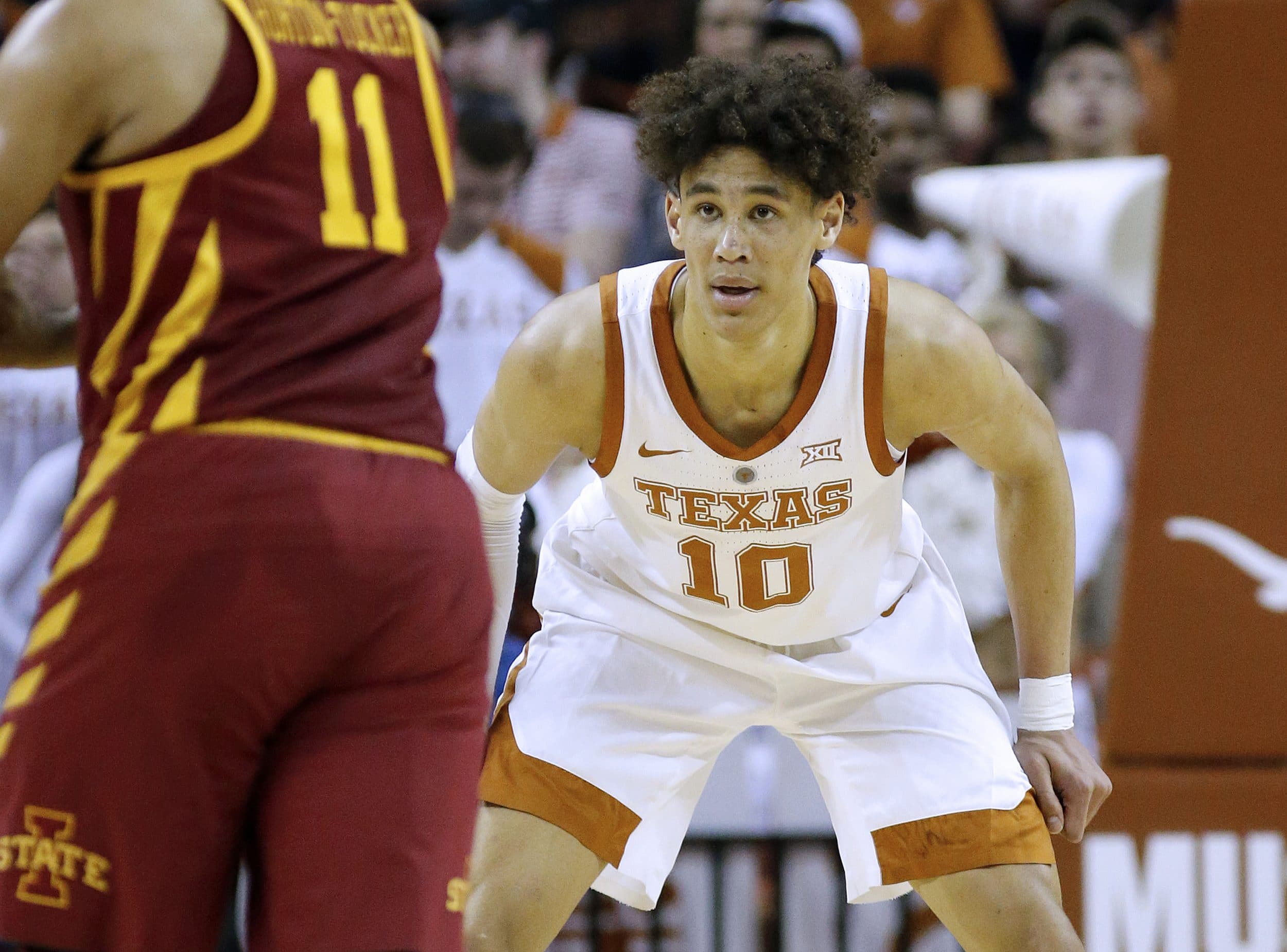 Jaxson Hayes of the Texas Longhorns