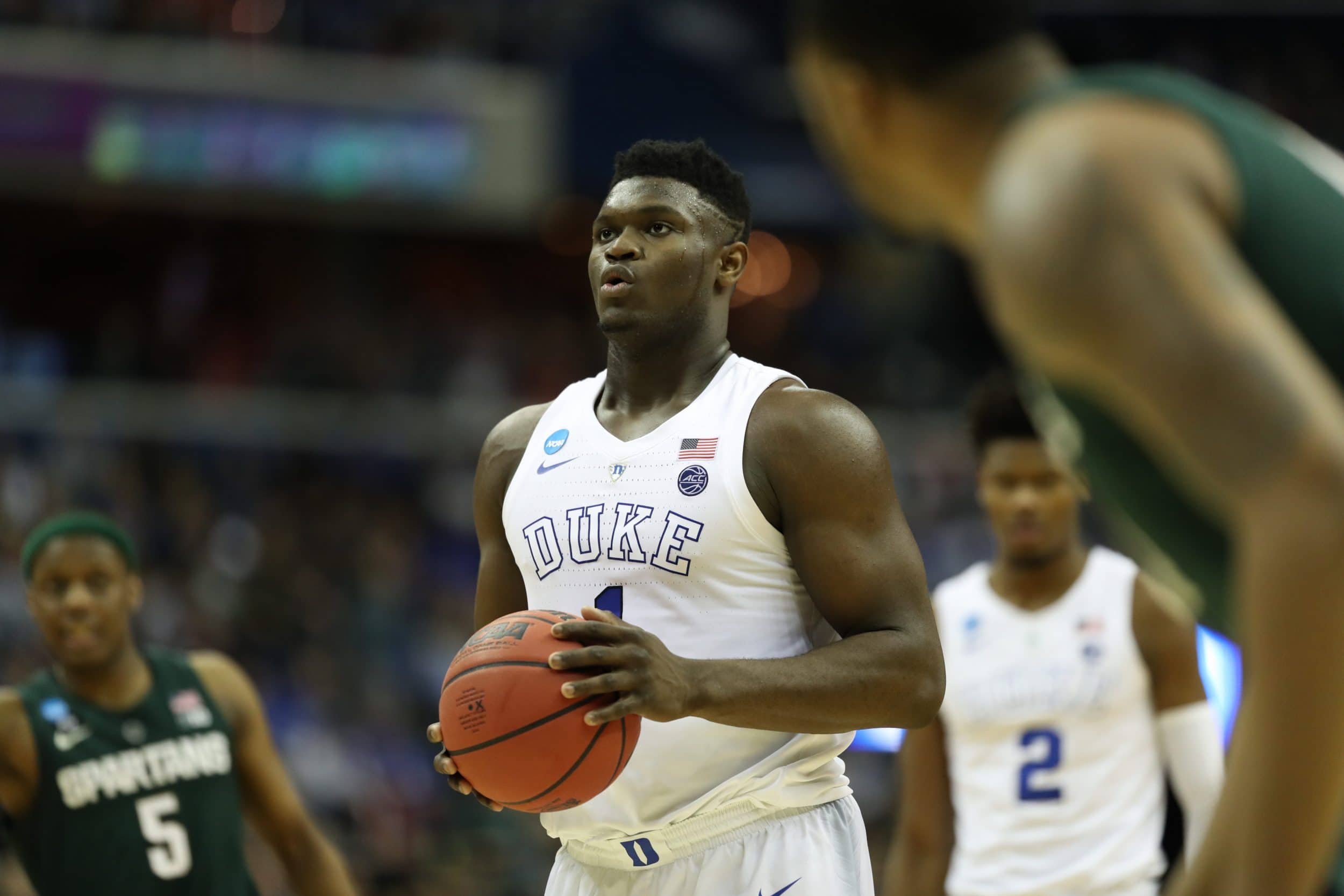 Zion Williamson of the Duke Blue Devils