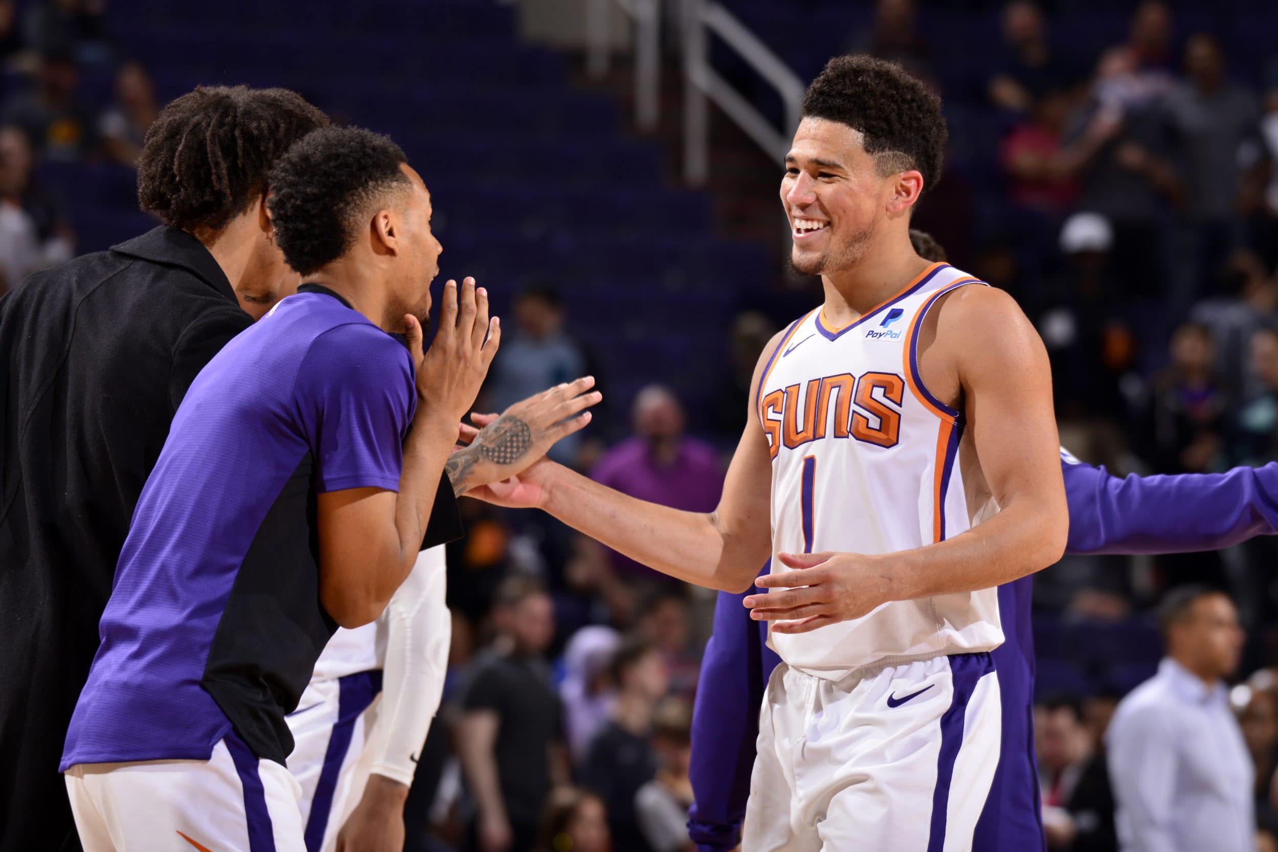 Devin Booker of the Phoenix Suns