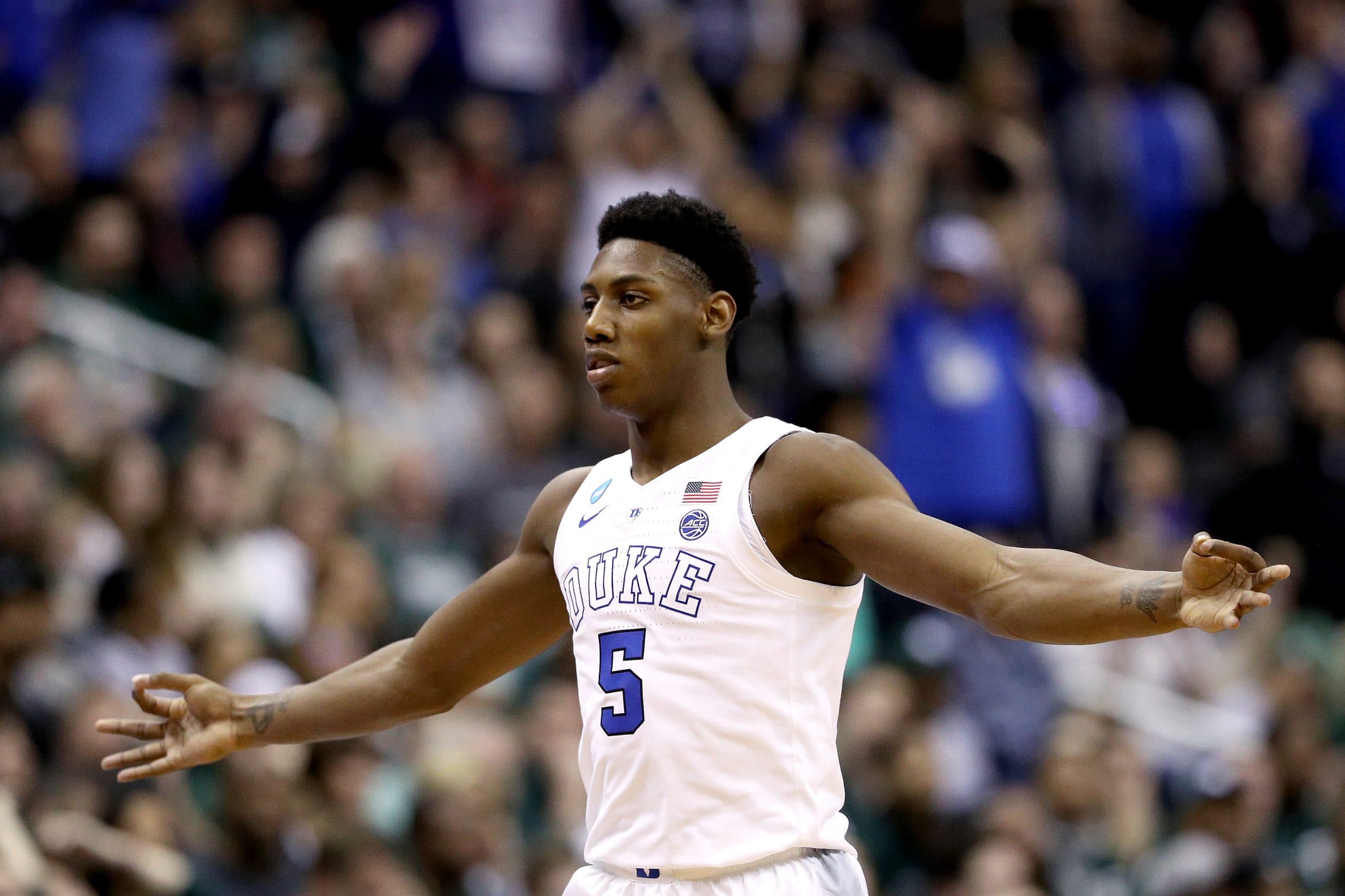 R.J. Barrett of the Duke Blue Devils