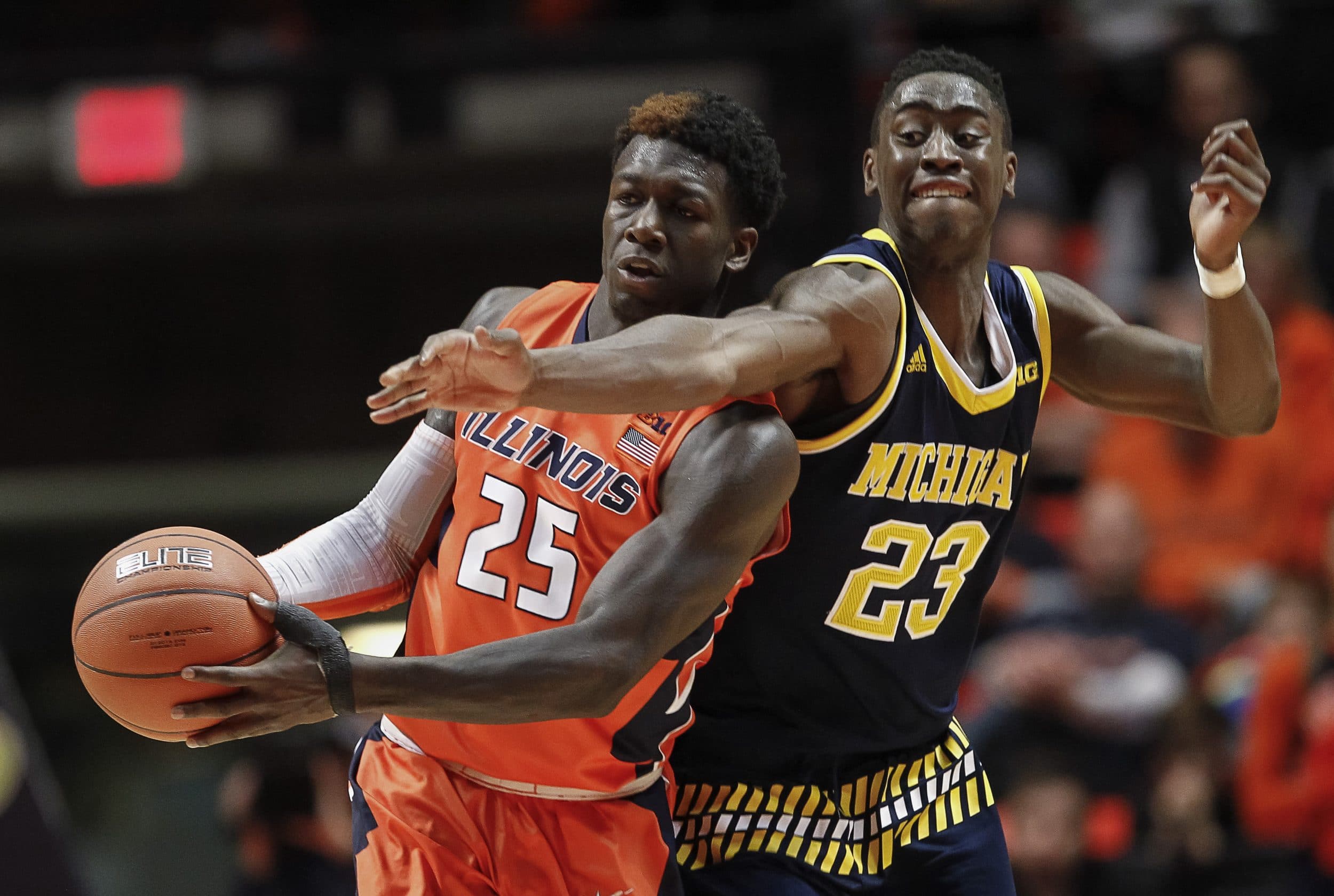 Kendrick Nunn of the Illinois Fighting Illini