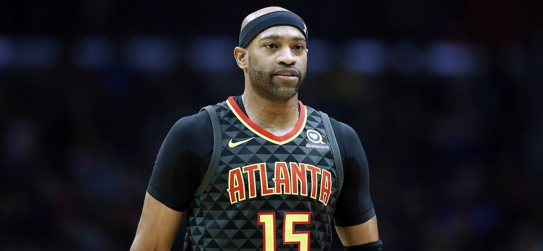 Vince Carter of the Atlanta Hawks