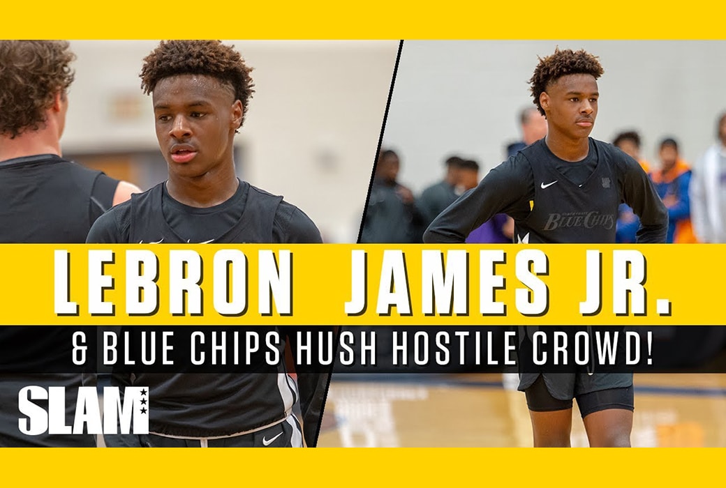 bronny james blue chips arkansas