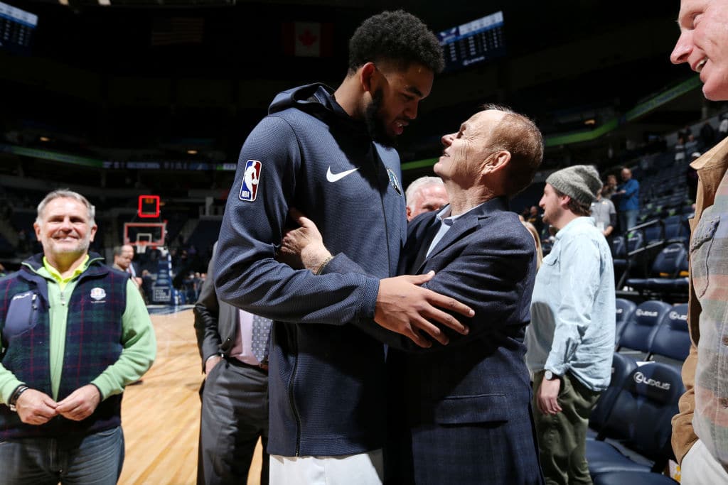 Glen Taylor of the Minnesota Timberwolves