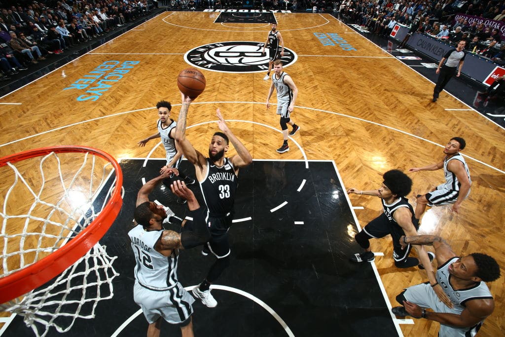 Allen Crabbe of the Brooklyn Nets