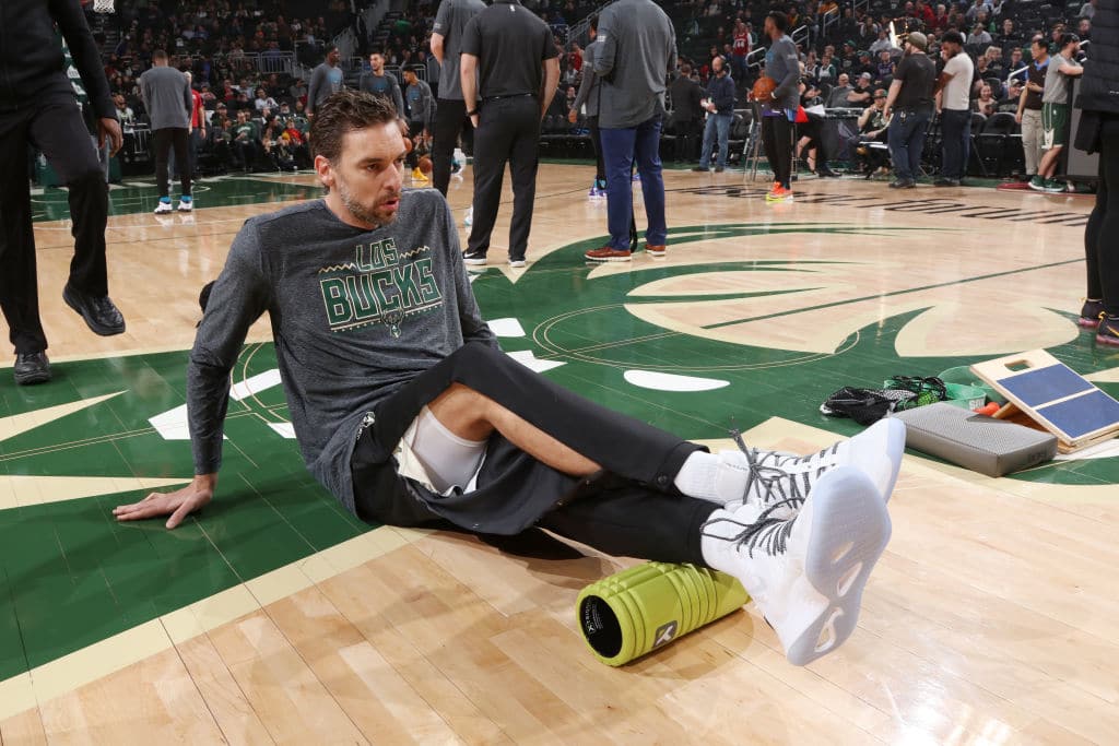 Pau Gasol of the Milwaukee Bucks