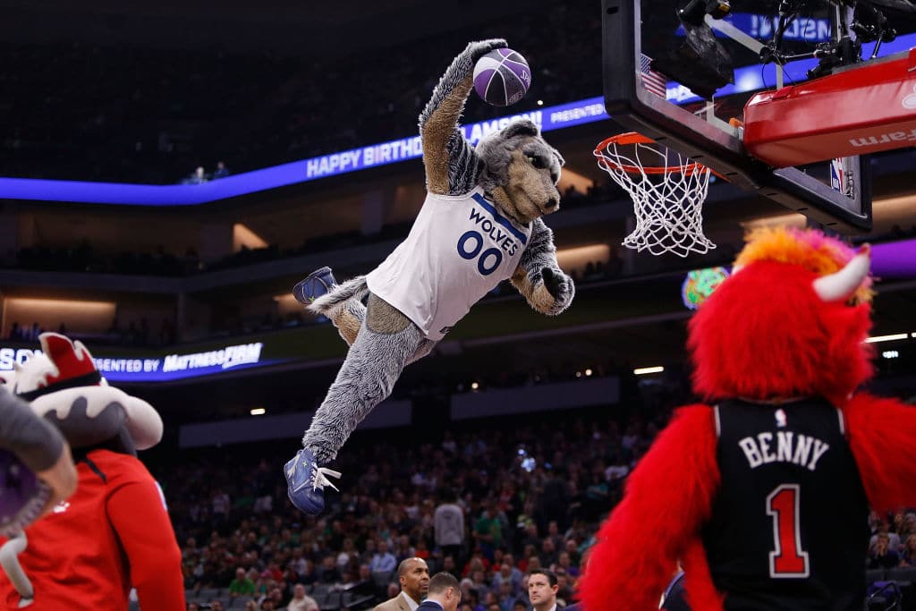 Timberwolves mascot