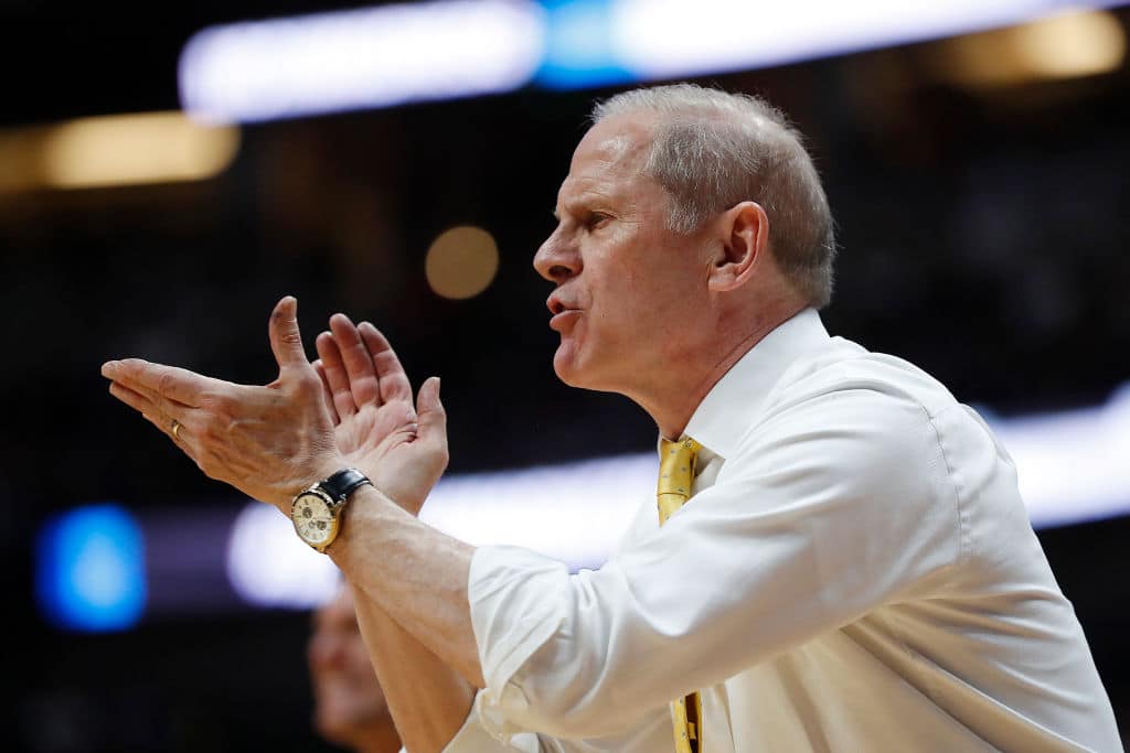 John Beilein of the Michigan Wolverines