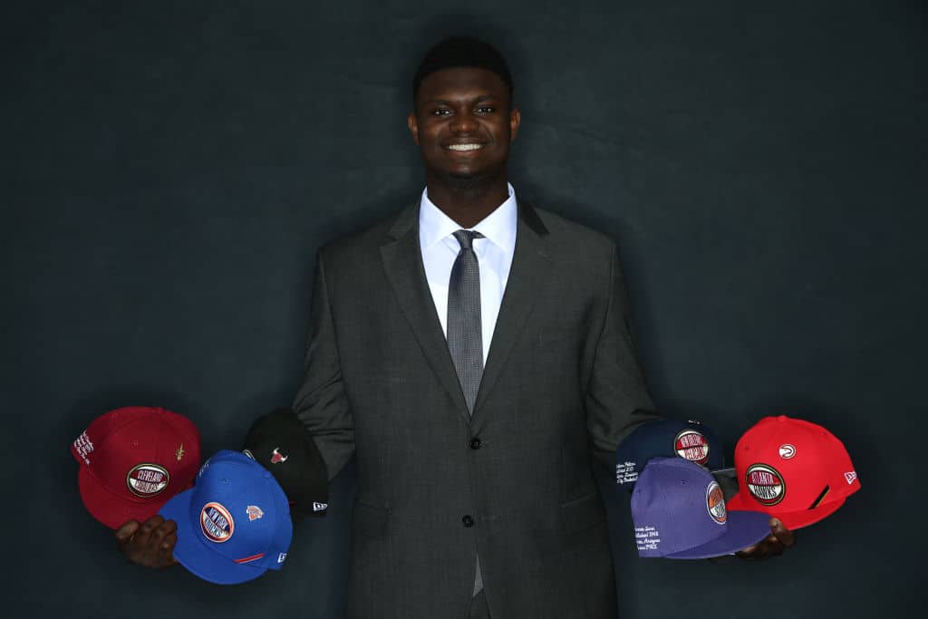 Zion Williamson of the Duke Blue Devils