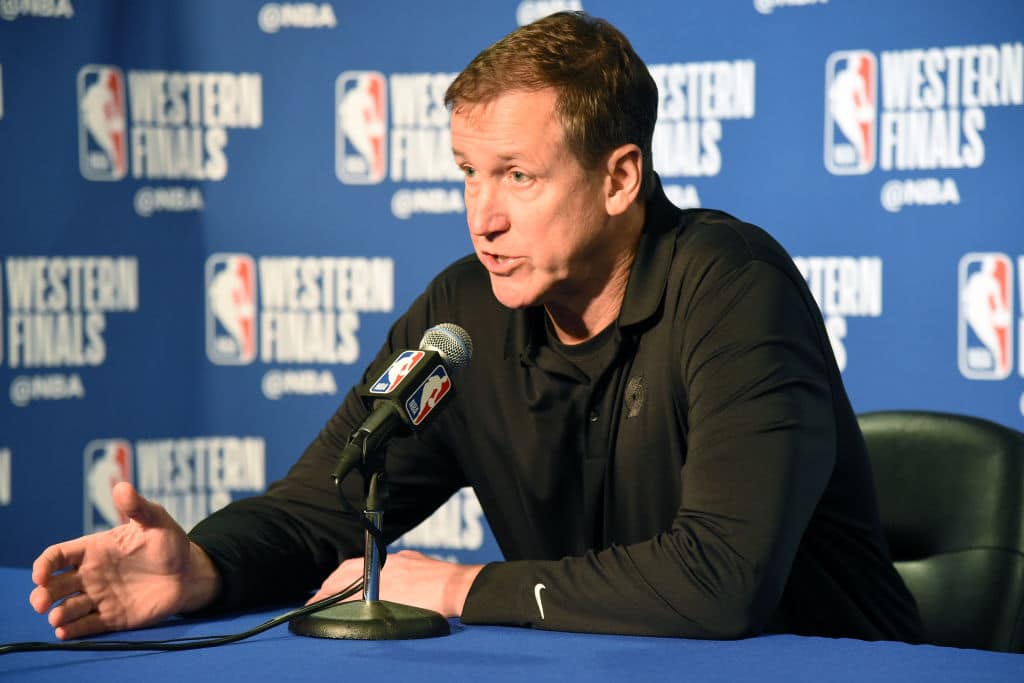 Terry Stotts of the Portland Trail Blazers