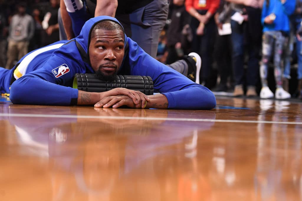 Kevin Durant of the Golden State Warriors