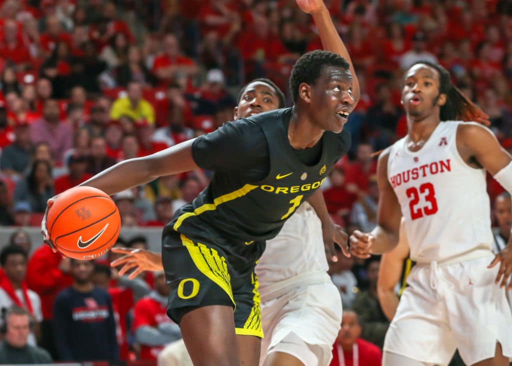 Bol Bol of the Oregon Ducks