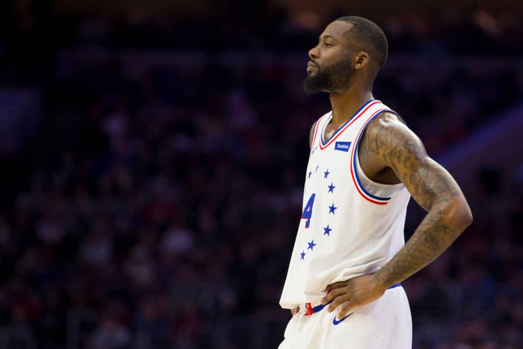 Jonathon Simmons of the Philadelphia 76ers