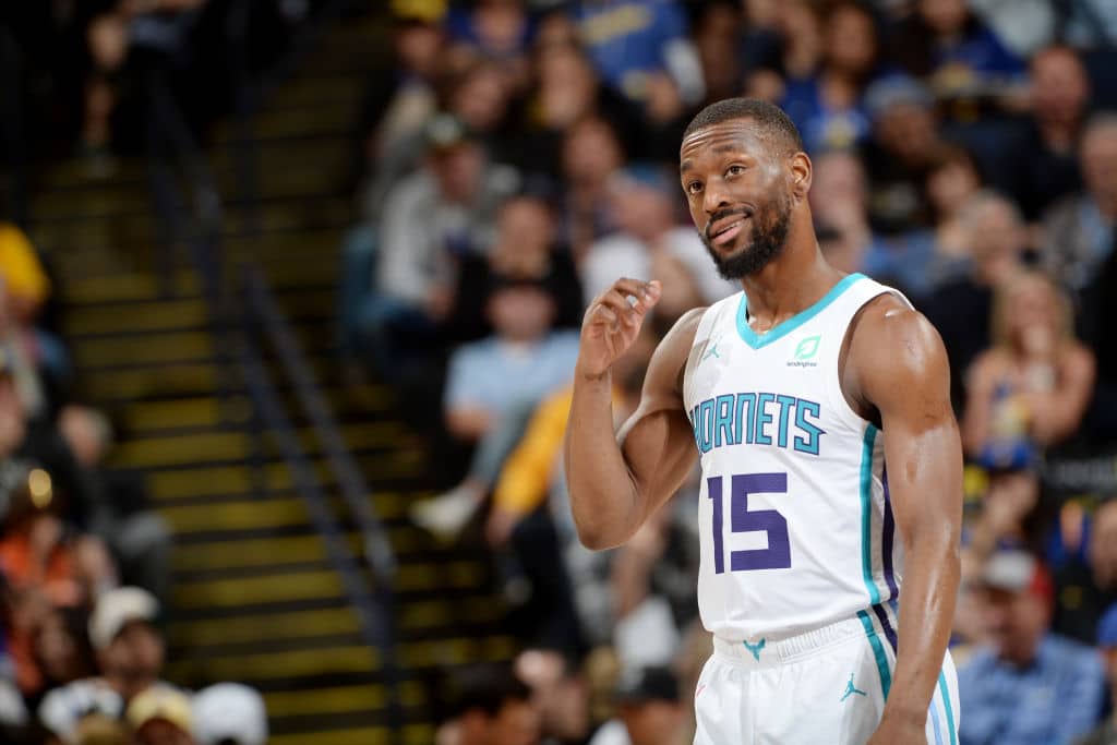 Kemba Walker of the Charlotte Hornets