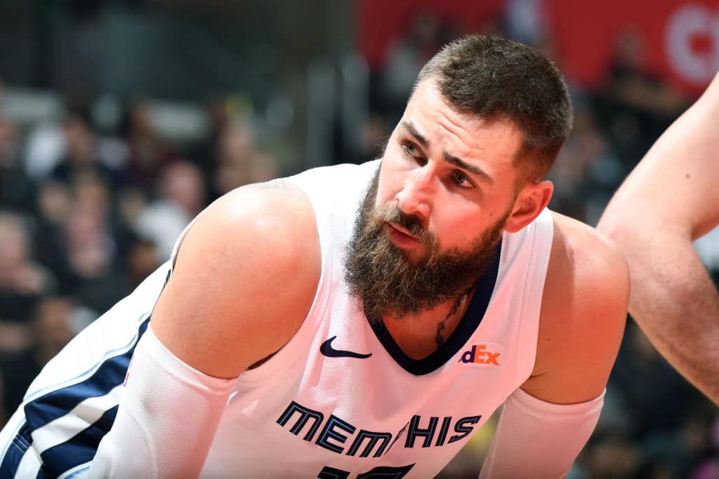 Jonas Valanciunas of the Memphis Grizzlies