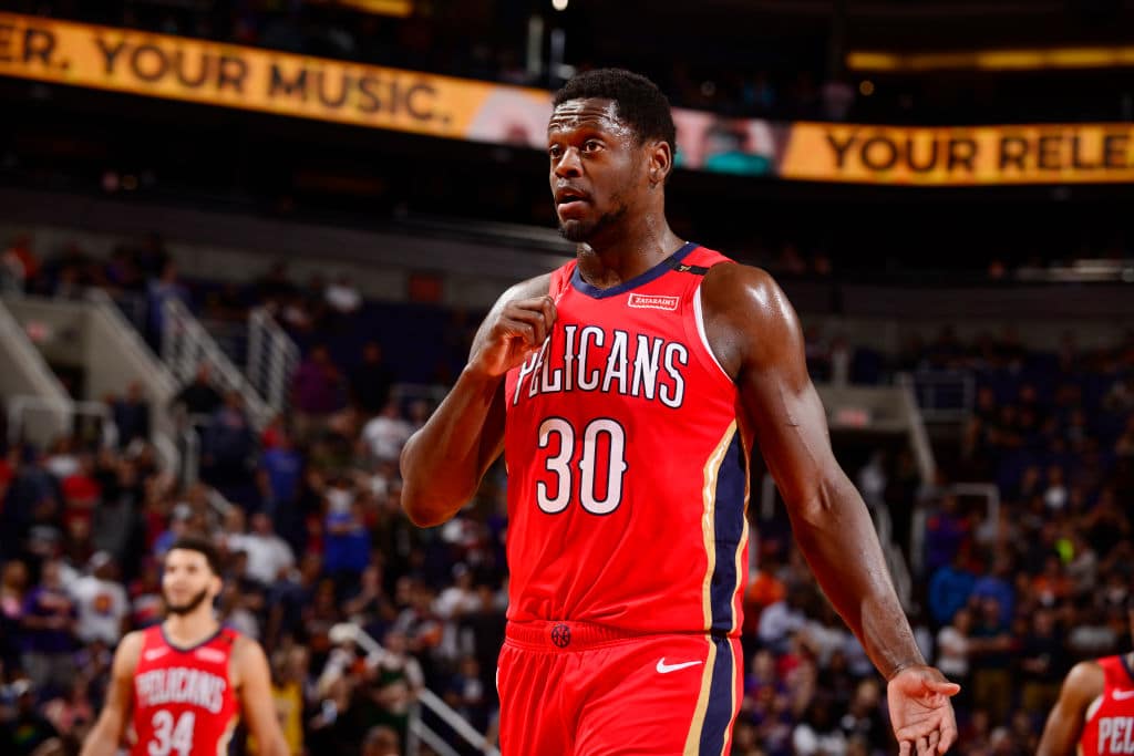 Julius Randle of the New Orleans Pelicans