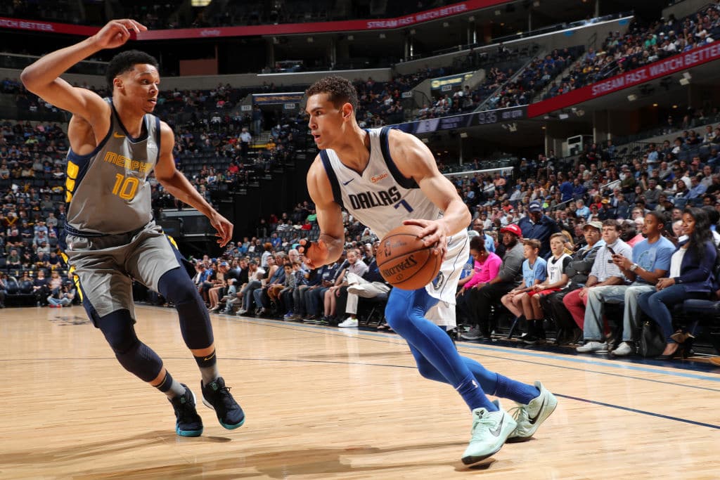 Dwight Powell of the Dallas Mavericks