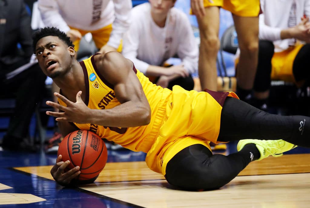 Luguentz Dort of the Arizona State Sun Devils