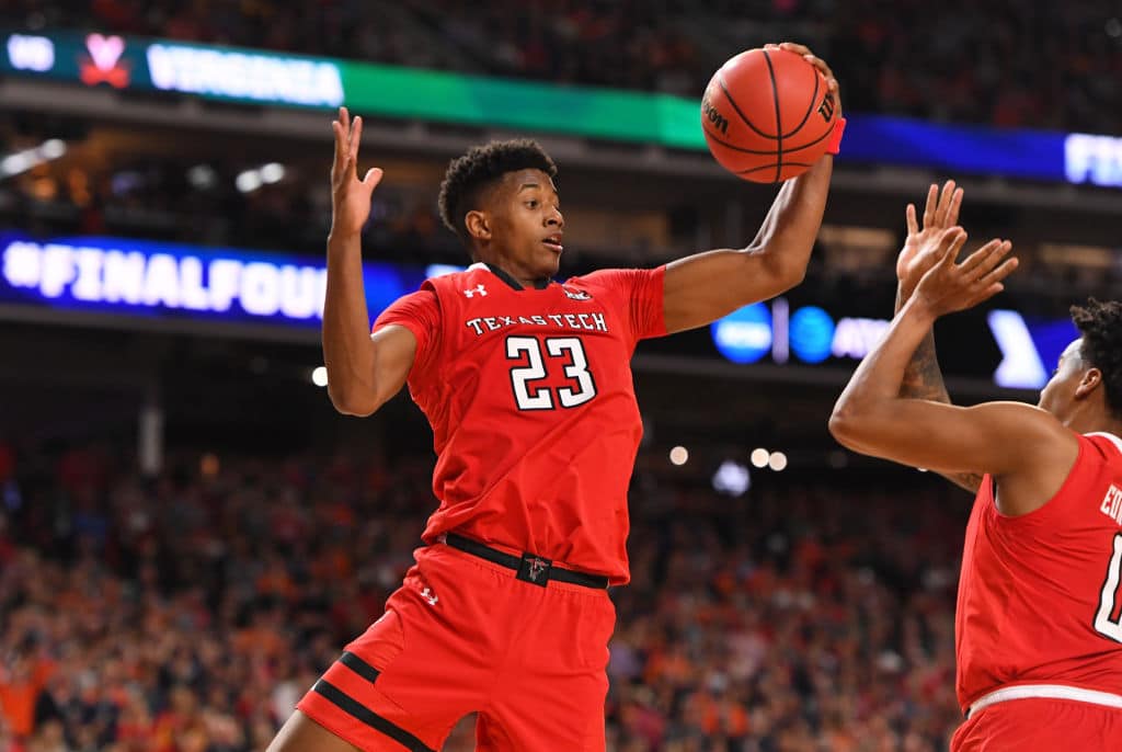 Jarrett Culver of the Texas Tech Red Raiders