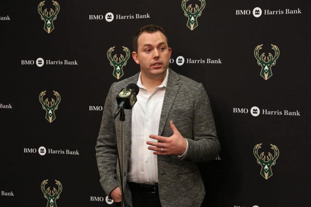 Jon Horst of the Milwaukee Bucks