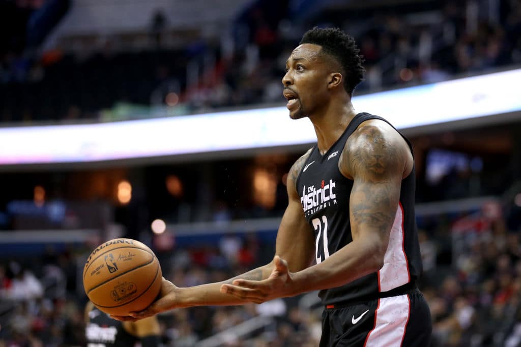 Dwight Howard of the Washington Wizards