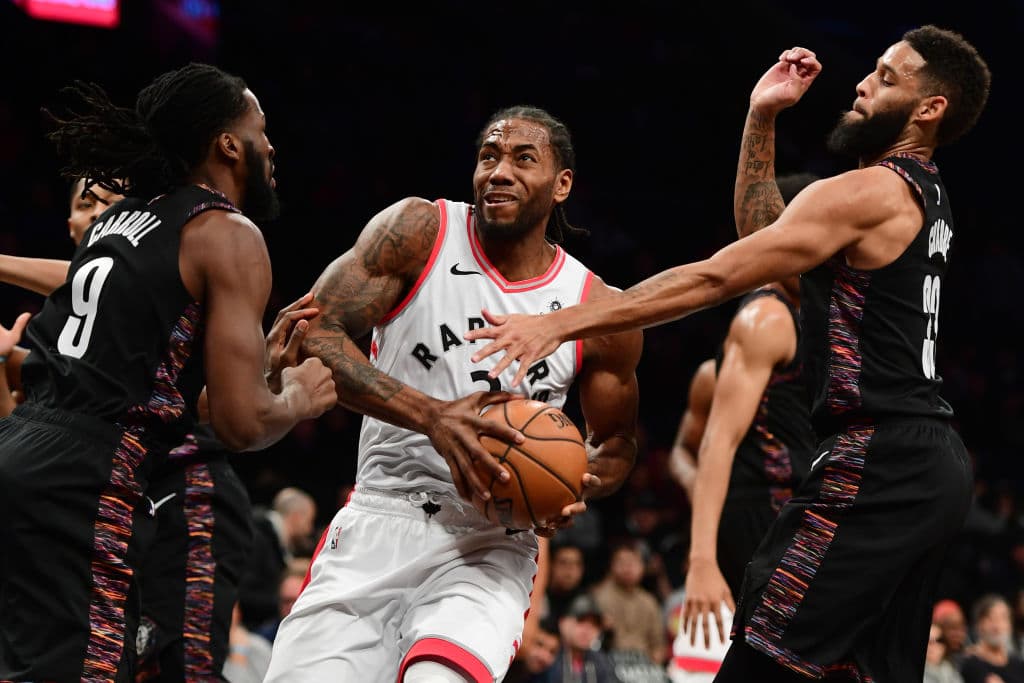 Kawhi Leonard of the Toronto Raptors