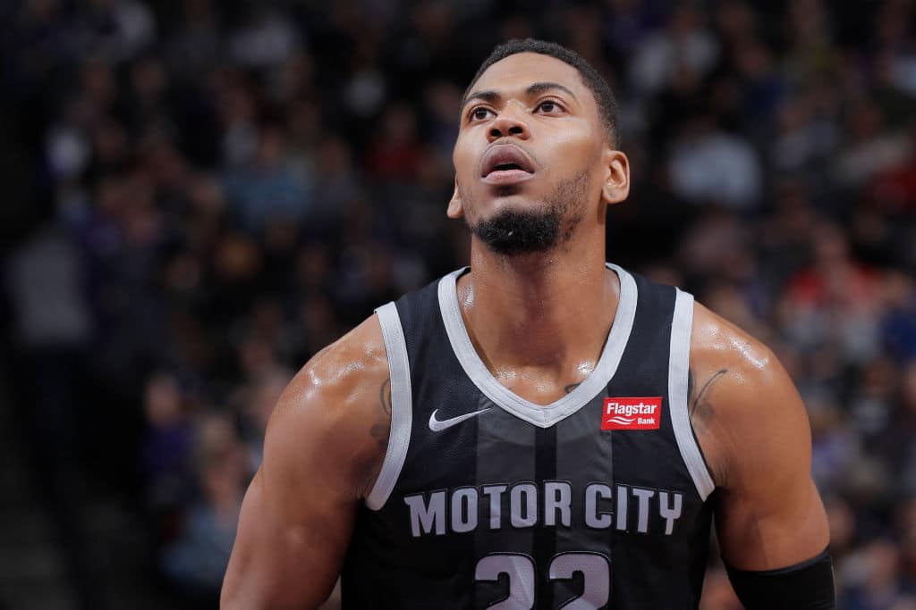 Glenn Robinson III of the Detroit Pistons