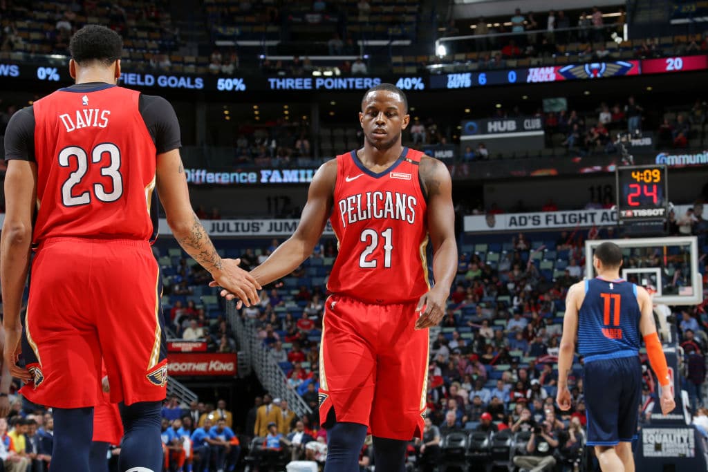 Darius Miller of the New Orleans Pelicans