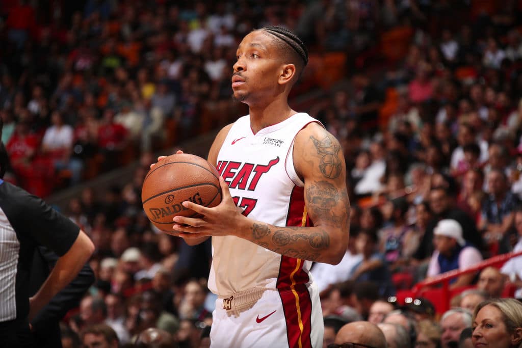 Rodney McGruder of the Miami Heat