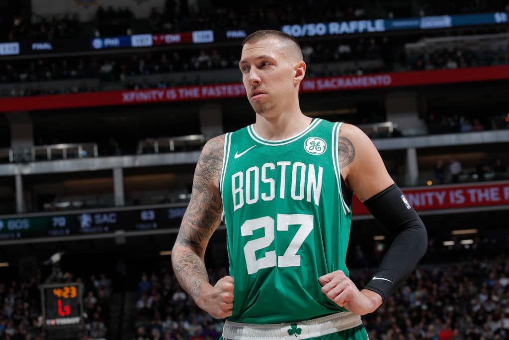 Daniel Theis of the Boston Celtics