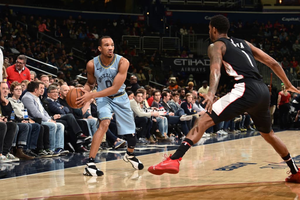 Avery Bradley of the Memphis Grizzlies
