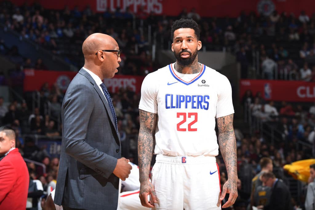Wilson Chandler of the Los Angeles Clippers