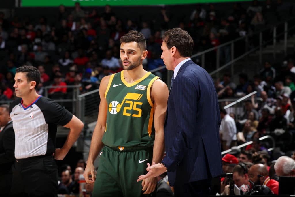 Raul Neto of the Utah Jazz