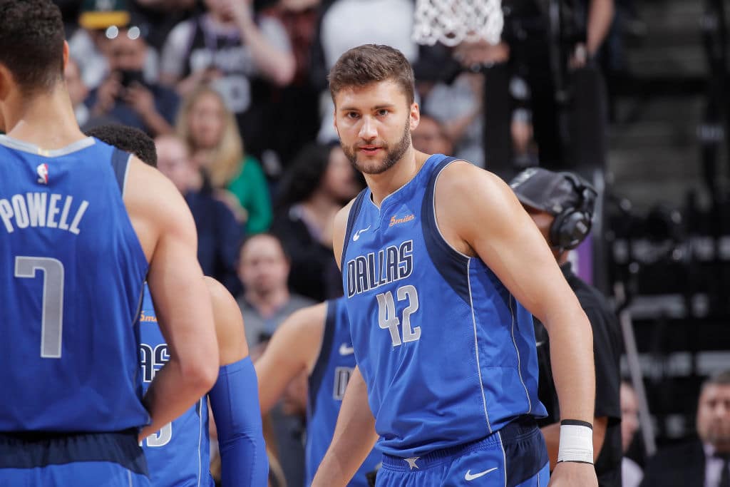 Maxi Kleber of the Dallas Mavericks