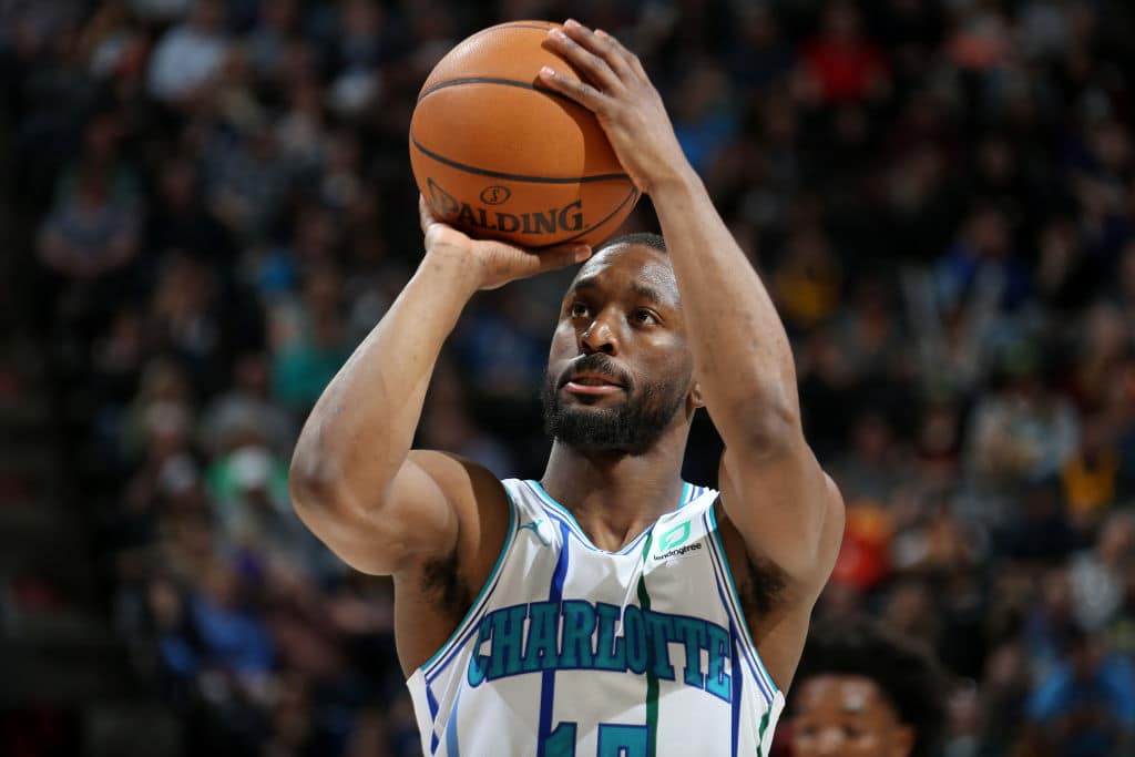 Kemba Walker of the Charlotte Hornets