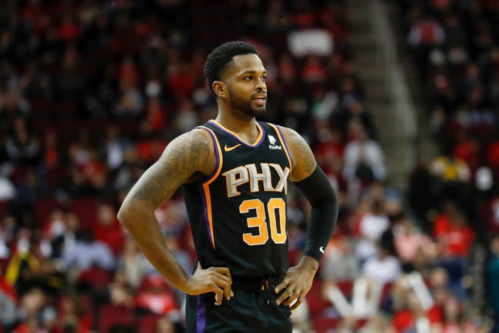 Troy Daniels of the Phoenix Suns