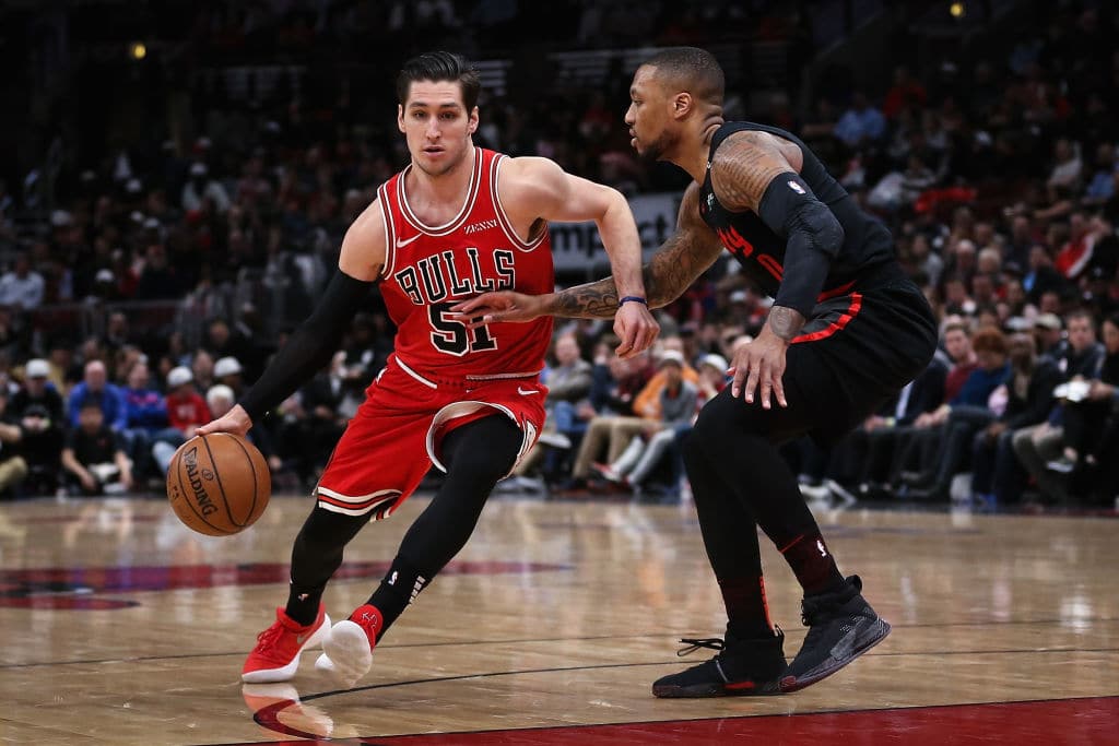 Ryan Arcidiacono of the Chicago Bulls