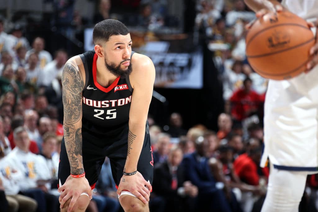 Austin Rivers of the Houston Rockets
