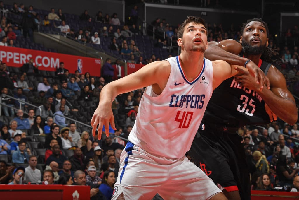 Ivica Zubac of the Los Angeles Clippers