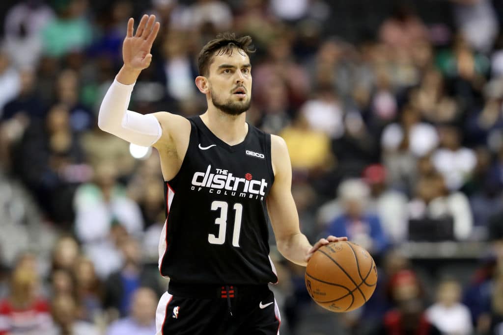 Tomas Satoransky of the Washington Wizards