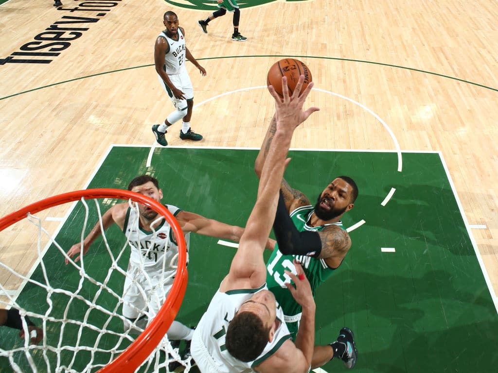 Marcus Morris of the Boston Celtics