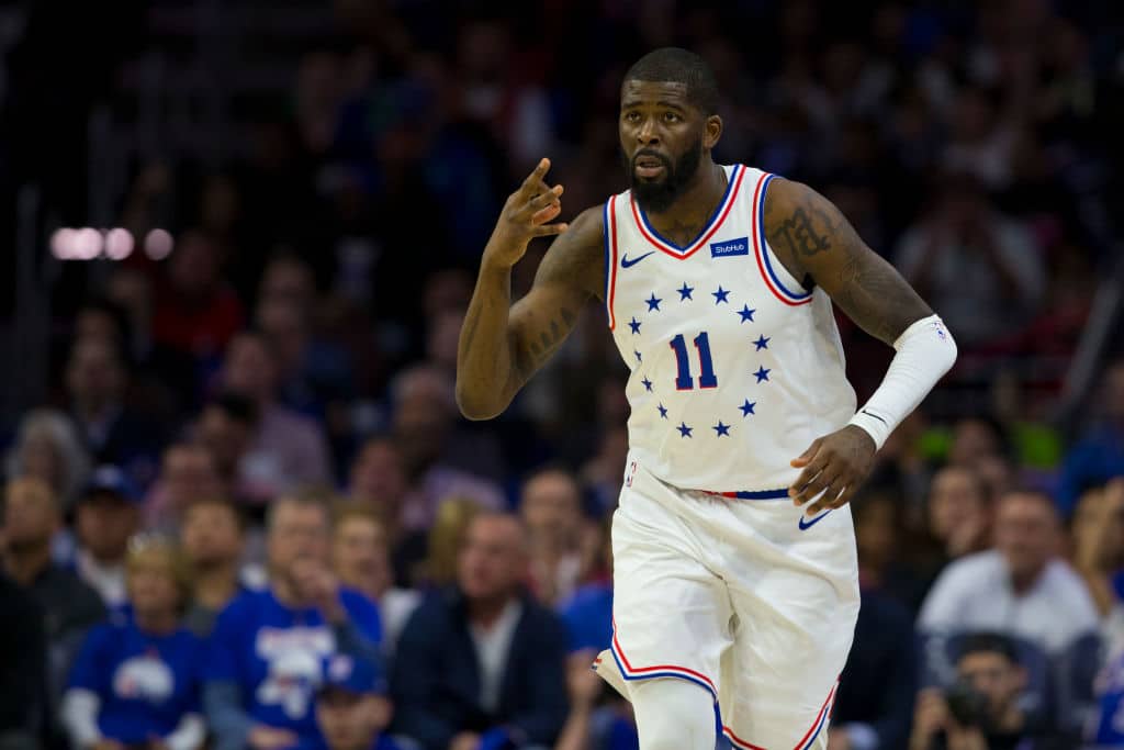 James Ennis of the Philadelphia 76ers